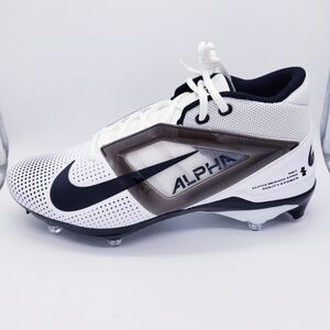 Nike Alpha Menace 4 Elite D Football Cleats White